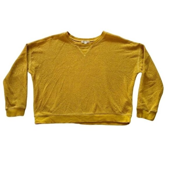 Ultra Flirt Tops - Women's Ultra Flirt Gold Long Sleeve Top - Size M